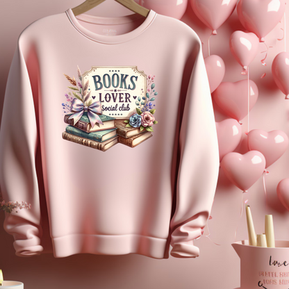 Books lover sweatshirt