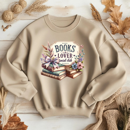 Books lover sweatshirt