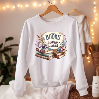 Books lover sweatshirt