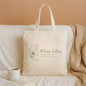 White Lilies Tote Bag