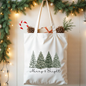 Merry and bright-tote bag