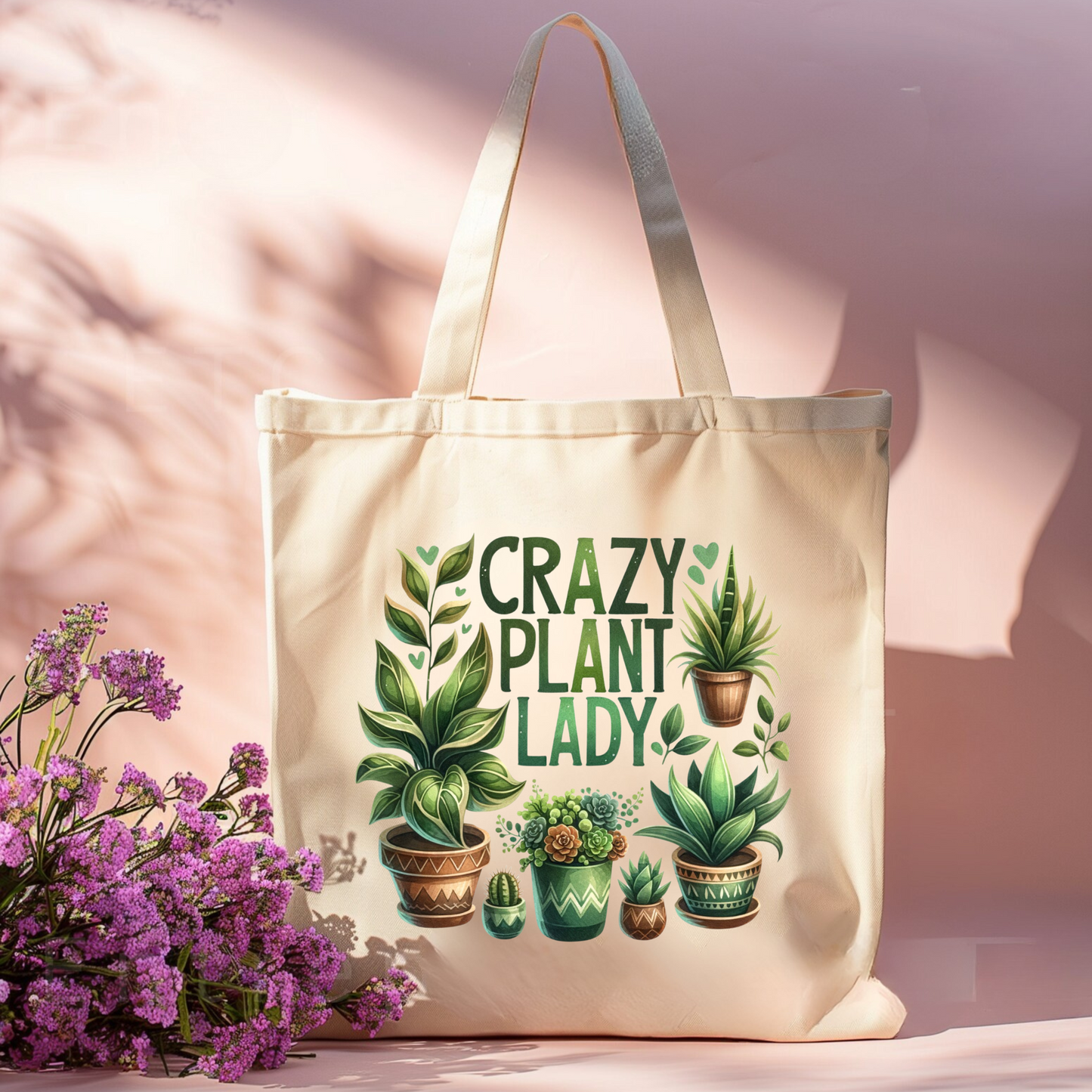 Plant Lovers tote bag